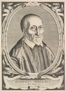 Louis dOrléansin muotokuva, 1622. tekijältä Claude Mellan