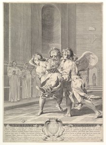 Pyhä Pietari Nolas, 1627 tekijältä Claude Mellan