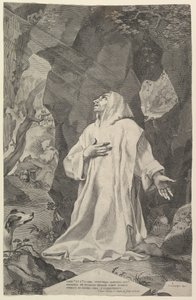 St. Bruno. tekijältä Claude Mellan
