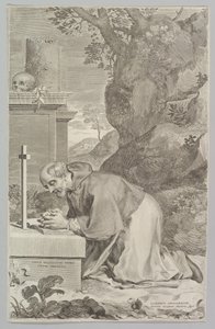 St. Claude, 1664. tekijältä Claude Mellan