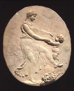 Bacchante ja vauvasatiiri