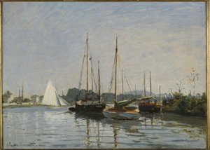Bateaux de plaisance, Argenteuil tekijältä Claude Monet