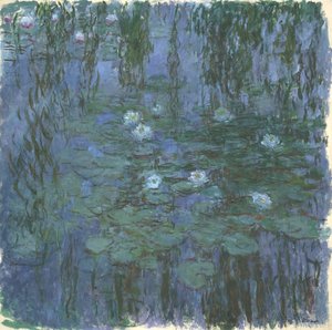 Siniset nympheat tekijältä Claude Monet