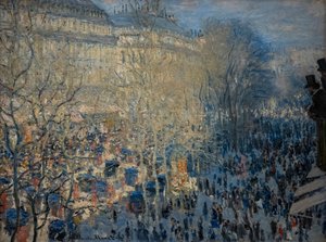Boulevard des Capucines Pariisissa tekijältä Claude Monet