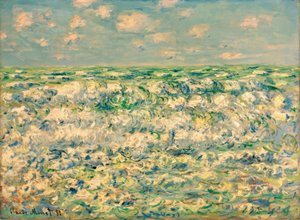 Murtuvat aallot tekijältä Claude Monet