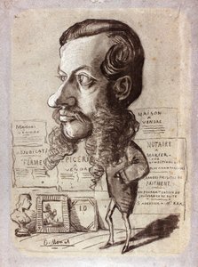 Léon Manchonin karikatyyri