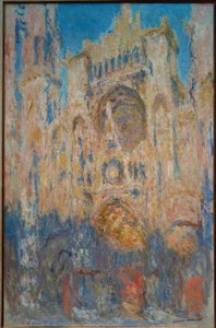 Rouenin katedraali. Auringon vaikutus, päivän loppu tekijältä Claude Monet