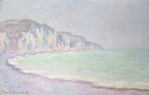Kalliot Pourvillessä, 1896 tekijältä Claude Monet