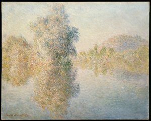 Varhain aamulla Seinen varrella Givernyssä, 1893 tekijältä Claude Monet