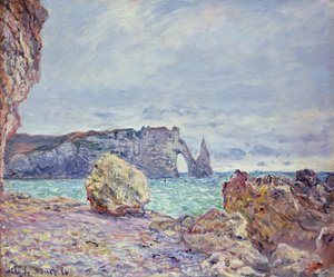 Etretat, ranta ja Porte d