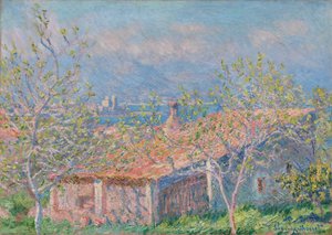 Puutarhurin talo Antibesissa tekijältä Claude Monet