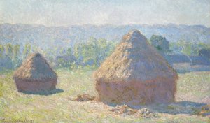Heinäsuovasta ilta-auringossa, 1891 tekijältä Claude Monet