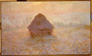 Heinäsuovat, Sun in the Mist tekijältä Claude Monet