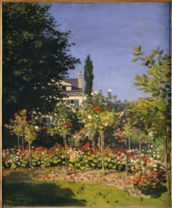 Jardin en fleurs tekijältä Claude Monet