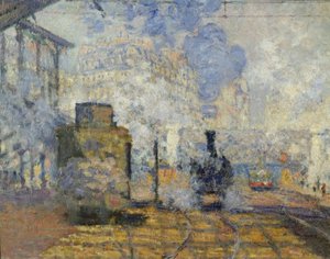 La Gare Saint-Lazare tekijältä Claude Monet