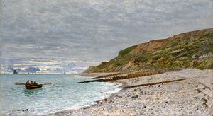 Pointe de la Hève, Sainte-Adresse, 1864 tekijältä Claude Monet
