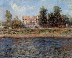 La Seinen joki, 1880. tekijältä Claude Monet