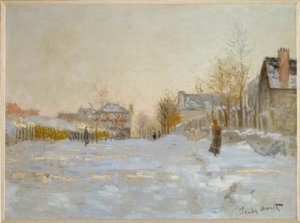 La neige à Argenteuil tekijältä Claude Monet
