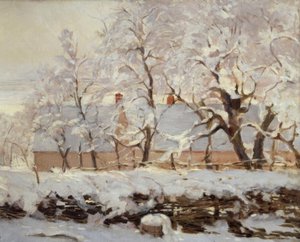 La pie (Die Elster) tekijältä Claude Monet