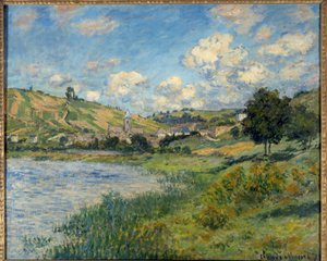 Maisema. Vetheuil. Claude Monet