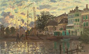 Pato Zaandamissa, illalla tekijältä Claude Monet