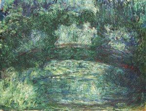 Japanilainen silta tekijältä Claude Monet