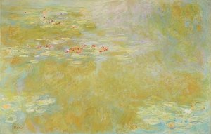 Le bassin aux nymphéas (Lumpeen lampi). Noin 1916 tekijältä Claude Monet