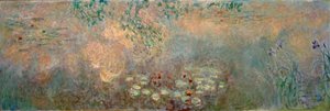 Lumpeen lampi iiriksen kanssa tekijältä Claude Monet