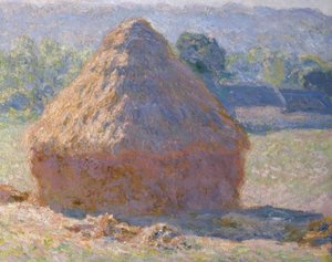Les meules, fin d’été tekijältä Claude Monet
