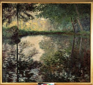 ""Montgeronin lampi"" (Montgeronin lampi) Claude Monet