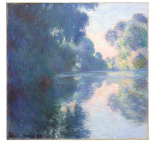 Aamu Seinen varrella, 1897 tekijältä Claude Monet