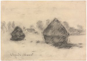 Monet - Vehnäpinot, 1891, 2013.986 tekijältä Claude Monet
