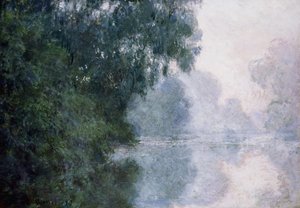 Aamu Seinen varrella, Sumun vaikutus; Aamu Seinen varrella, Sumun vaikutus, 1897 tekijältä Claude Monet