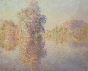 Aamu Seine-joella Givernyssä tekijältä Claude Monet