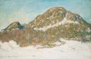 Mount Kolsaas, Auringonvaloefekti, 1895 tekijältä Claude Monet