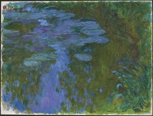 Vesililjat, n. 1914-1917 tekijältä Claude Monet