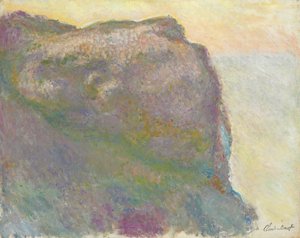 Kalliolla, Petit D"Ailly; Kalliolla, Petit Aillyssa, 1896 tekijältä Claude Monet