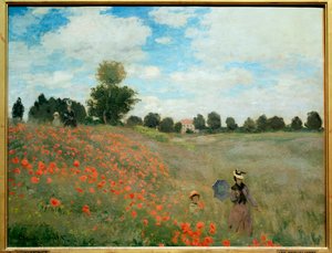 Unikot, lähellä Argenteuilia tekijältä Claude Monet