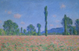 Unikkokenttä (Giverny) tekijältä Claude Monet
