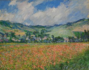Unikkopelto Givernyssä, 1885.