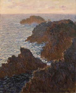 Belle-Islen kalliot, Port-Domois tekijältä Claude Monet