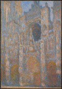 Rouenin katedraali, julkisivu auringonvalossa tekijältä Claude Monet