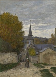 Katu Sainte-Adressessa, 1867 tekijältä Claude Monet