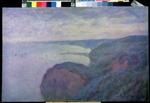 Kalliolla lähellä Dieppeä. Claude Monet