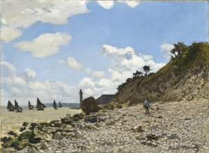 Ranta Honfleurissa, 1864-1866 tekijältä Claude Monet