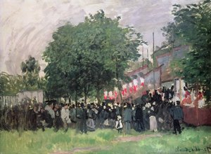 Neljästoista heinäkuuta tekijältä Claude Monet