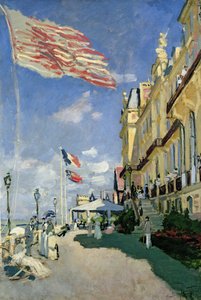 Hotel des Roches Noires Trouvillessa tekijältä Claude Monet