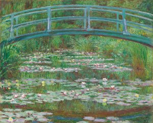 Japanilainen kävelysilta, 1899. tekijältä Claude Monet