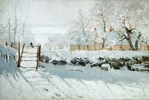 Harakka tekijältä Claude Monet