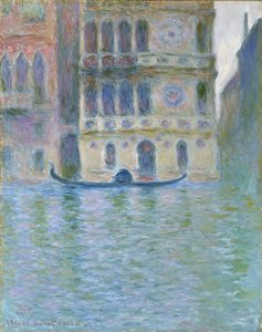 "Palazzo Dario", 1908 tekijältä Claude Monet